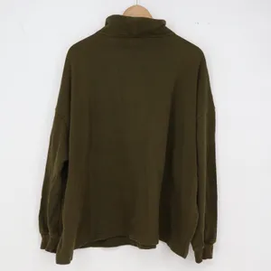 Old Navy Sweatshirt Womens XL Maternity Quarter-Zip Olive Green Fleece Excellent thumbnail 4