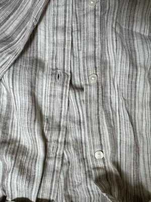 Abercrombie and Fitch Linen Button Up thumbnail 4