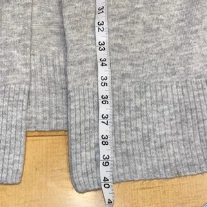 a.n.a Heather Gray Long Duster Cardigan Sweater W Front Pockets Size Medium thumbnail 5
