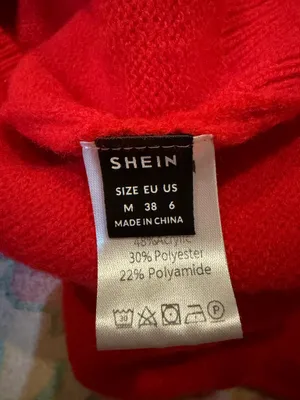 Red SHEIN Kit Sweater  thumbnail 4