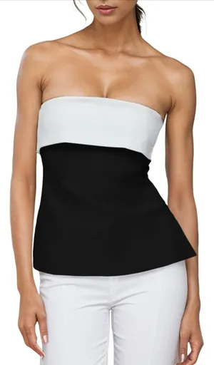 Tube Top Black Size M thumbnail 1