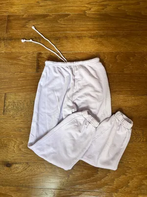 XIRENA Purple Cuffed Sweatpants Size XS thumbnail 3
