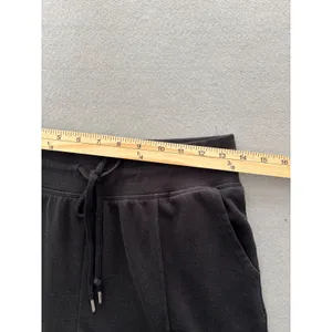Champion C9 Joggers Size M Black Tapered Sweatpants High Rise Drawstring Seam thumbnail 5