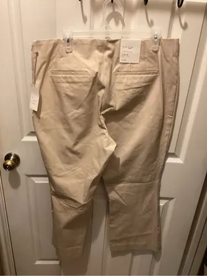 a new day Beige Cropped Pants thumbnail 2