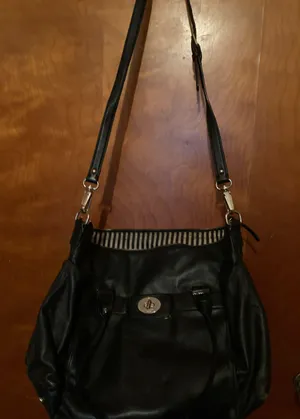 Kate Spade Purse Black Leather thumbnail 2
