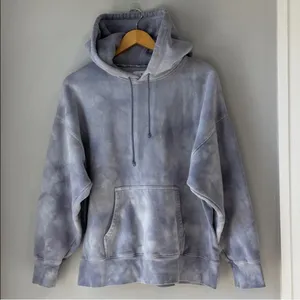 Aritzia TNA Cozy AF Fleece Tie Dye Boyfriend Hoodie Sweatshirt thumbnail 1