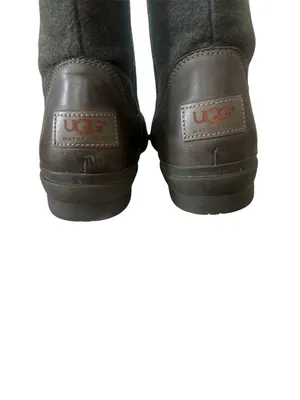UGG Waterproof Janina Boots - S/N 1017387 -‎ Dark Green/ Gray - Size 8 thumbnail 7
