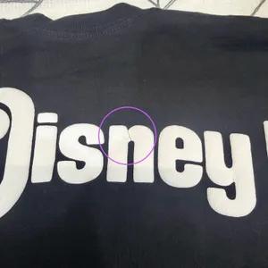 Walt Disney‎ World Spirit Jersey Adult XS Black Long Sleeve Crew Mickey Mouse thumbnail 2