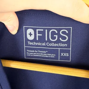 FIGS Technical Collection Casma Scrub Top Size XXS Navy Medical Nurse Doctor thumbnail 5