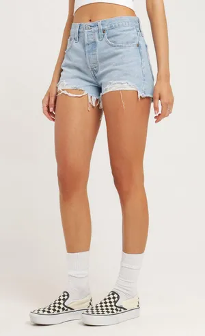 Levi’s 501 Original Denim Shorts  thumbnail 3