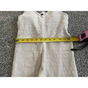 JoyLab Beige Textured Seamless Padded one-piece activewear Bodysuit M thumbnail 6