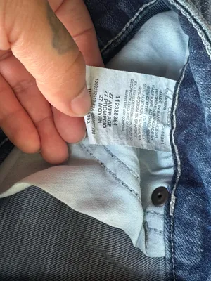 Wrangler Dark Wash Stretch Jean Shorts thumbnail 3