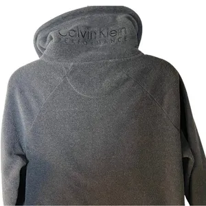 Calvin Klein Performance Fleece Women’s Charcoal Quick Dry Size Large thumbnail 5