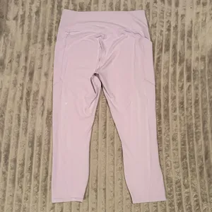 Fabletics PureLuxe Lavender Purple High Waisted Pocket Cropped Leggings Womens thumbnail 7