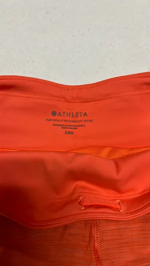 Athleta Run With It Shorts 3.5" Textured thumbnail 2
