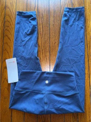 Lululemon Wunder Train High Rise 23” Mineral Blue Size 6 NWT thumbnail 1