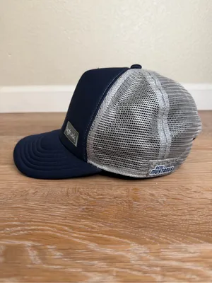 Bigtruck Unisex Dark Blue Mesh Snapback, Size 58CM thumbnail 6