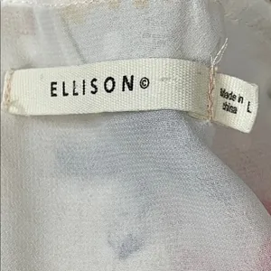 Ellison Multicolor Floral V-Neck Blouse thumbnail 5