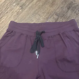 Zyia Active‎ Unwind Joggers Womens Small Plum Ankle Gym Lounge Stretch EUC thumbnail 3