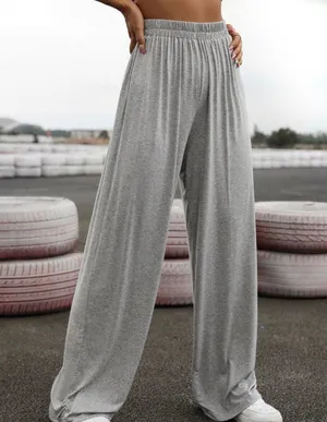 Flowy grey sweatpants Gray Size XS thumbnail 1