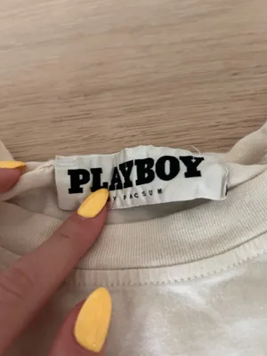 White Playboy T-Shirt thumbnail 3