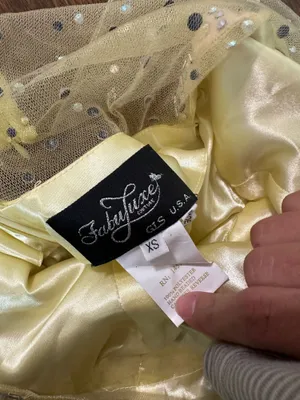 fabuluxe Yellow Size XS thumbnail 2
