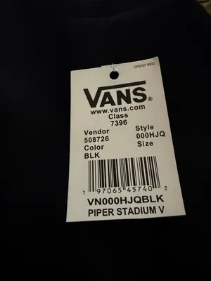 Vans Piper Stadium Vest Wool‎ Blend Small NWT thumbnail 7