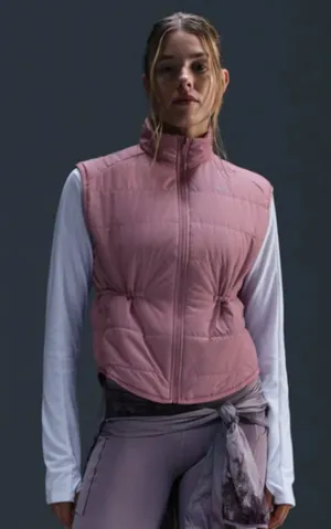 Nike Women's Nike Therma-FIT Swift Vest in Mauve/Dusty Pink Size Small NWT thumbnail 1