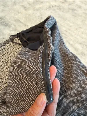 Free People Brown Herringbone Strapless Vest thumbnail 5