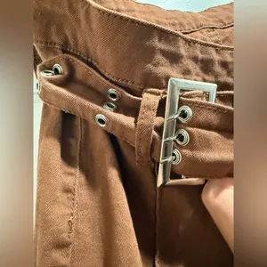 Brown Flared Pants Y2k Vibes Size‎ Small Size undefined thumbnail 5