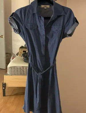 Lei lightweight denim dress size XS thumbnail 1