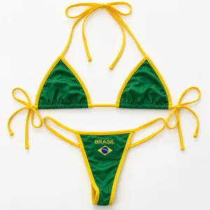 Brazil Bikini Green Size XL thumbnail 1