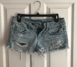 Jean Shorts Blue Size 0 thumbnail 1