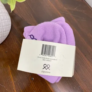 Clove Ankle Socks Small Lavender Purple thumbnail 4