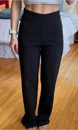 Boohoo Black Pants Slacks thumbnail 2