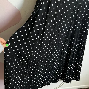 My Michelle Vintage‎ Black White Polka Dot Dress Pin Up Retro 90s Mod Size Small thumbnail 3