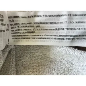 Hollister Light Heathered Gray Wide Neck Relaxed Fit Cropped Sweatshirt Medium thumbnail 5