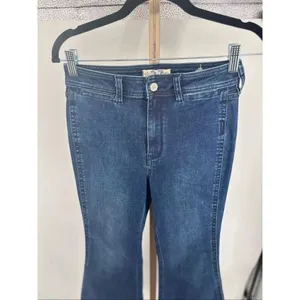 We The Free Kick Flare Jeans Size 27 Short Medium Wash Blue Denim thumbnail 6
