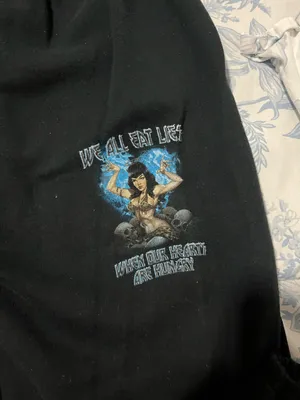 Boys Lie ‘We All Eat Lies’ Black Joggers thumbnail 2