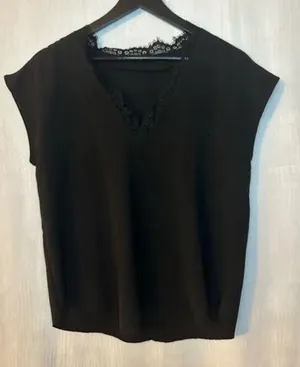 Black Lace Blouse thumbnail 1