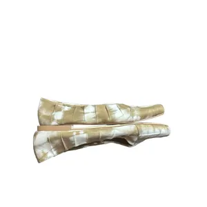 Korks Women’s Size 10 Palmer Khaki White Tie Dye Square Toe Ruched Ballet Flat thumbnail 4