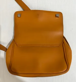 Furla Made in Italy Leather Crossbody Bag Caramel Brown Small Minimalist thumbnail 10