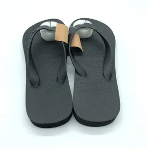Clppli Womens Flip Flop Sandals Rubber Slip On Black Size 5/6 thumbnail 3