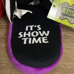 BEETLEJUICE women’s New! Multicolor slippers size 9-10 thumbnail 5