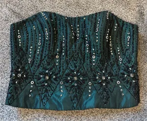 Euro Pierre Cardin Beaded Corset thumbnail 1