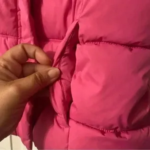 Gap Pink Puffer‎ Vest Wonen's Size Medium thumbnail 8