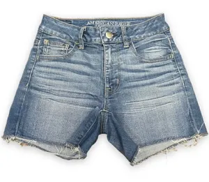 American Eagle Hi Rise Shorties Jean Shorts thumbnail 1