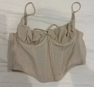 Urban Outfitters Corset Top Crop Out From Under thumbnail 2