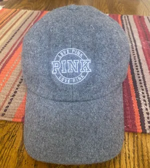 Victoria's Secret PINK Gray Hat thumbnail 1