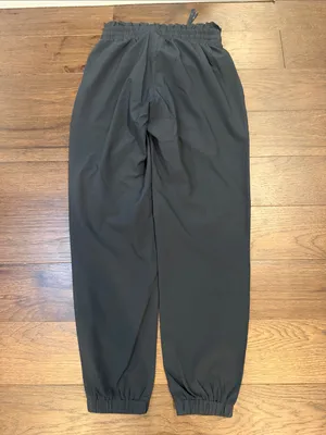 Mono B Gray Jogger Pants Smocked Waist Athleisure Size Small - C31-046 thumbnail 6